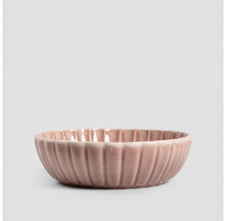 Hluboký talíř MELIDA růžový 19 cm 736216