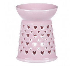 Aromalampa porcelánová, růžová barva
