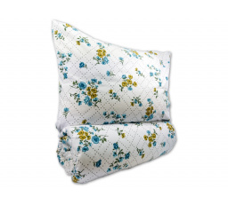 Prodloužené flanelové povlečení 140x220, 70x90 Olivie blue