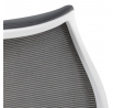 Kancelářská židle, houpací mechanismus, šedá síťovina, KA-C807 GREY