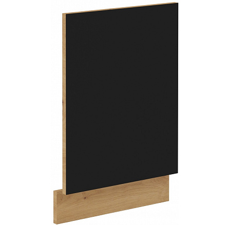 Dvířka na myčku s panelem MODENA - ZM 570x446, Dub Artisan/Černý mat+Dub Artisan Dvířka na myčku s panelem MODENA - ZM 570x446, Dub Artisan/Černý mat+Dub Artisan