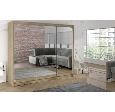 Skříň Debora III 200 - dub sonoma Skříň Debora III 200 - dub sonoma