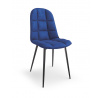 Jídelní židle K417, tmavě modrá Velvet