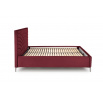 Postel MODULO W3 160 - Čelo postele, Bordó Monolith 59