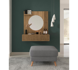 Toaletní stolek ENTSIAN 85, Dub Artisan