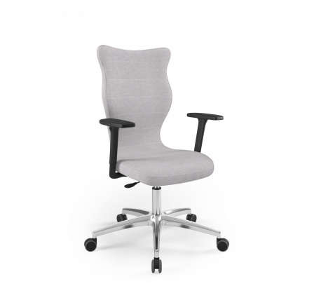 Křeslo kancelářské otočné  PERTO PLUS , Leštěný hliník Castel 03 velikost 7