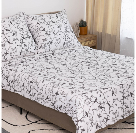 Povlečení VOLATILE mikrovlákno s ptáky 160x200 cm AW23 852515