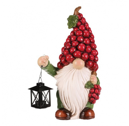 Trpaslík hroznový - magnesium, lucerna na čaj. svíčku, barva červená