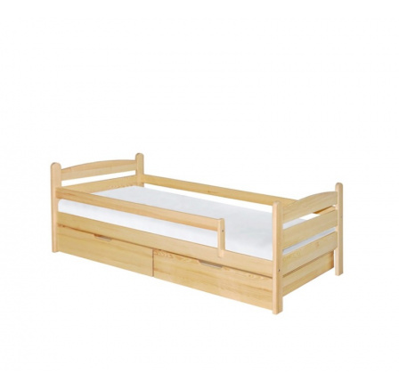 Postel "MAURICUS" - Barva korpusu: přírodní borovice Postel "MAURICUS" - Barva korpusu: přírodní borovice