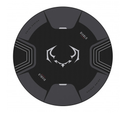 Herní protiskluzová podložka pod křeslo Diablo Chairs, Černo-Šedá