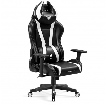 Herní kancelářské křeslo X Horn 2.0 King Size, černobílé