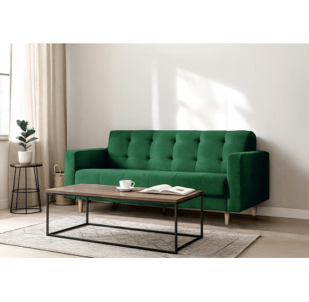 Pohovka LIZBONA rozkládací, Kronos 19, Přírodní dřevo Pohovka LIZBONA rozkládací, Kronos 19, Přírodní dřevo