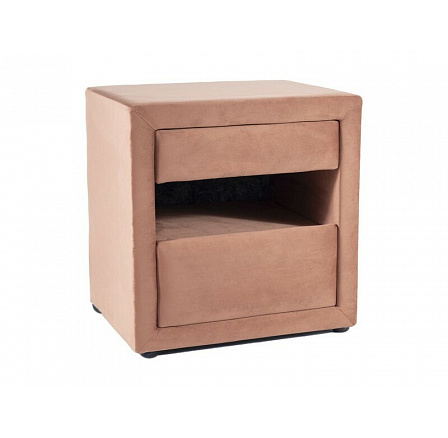 Noční stolek ET-003, Starorůžový Bluvel 52 Noční stolek ET-003, Starorůžový Bluvel 52