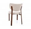 Židle RIN D, Ořech / světle béžová 255