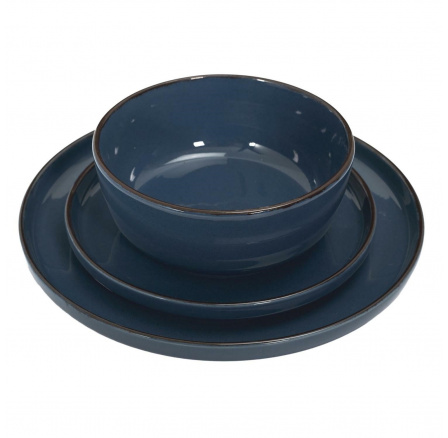 Sada jídelního nádobí Temp pro 4 osoby modrá Sada jídelního nádobí Temp pro 4 osoby modrá