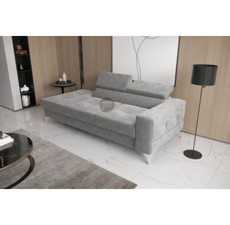 Sofa TOSCANIA II lenoška 205 cm - šedá, levá strana Sofa TOSCANIA II lenoška 205 cm - šedá, levá strana