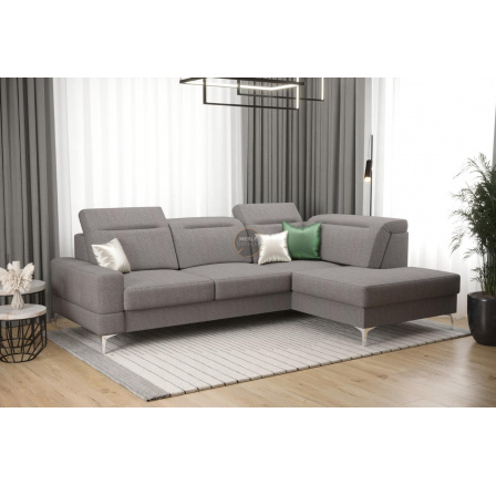 Rohová sedací souprava MALIBU MINI 180X250 - šedá , pravá Rohová sedací souprava MALIBU MINI 180X250 - šedá , pravá