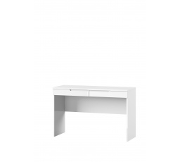 LYON 31 - WC stolík s 2 zásuvkami - biely matný / biely lesk (SELENE 31) (SZ) (K150-Z)