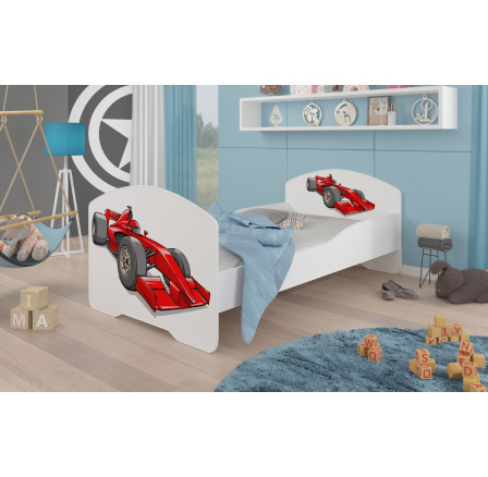 Postel s matrací PEPE FORMULA 160x80 Bílá