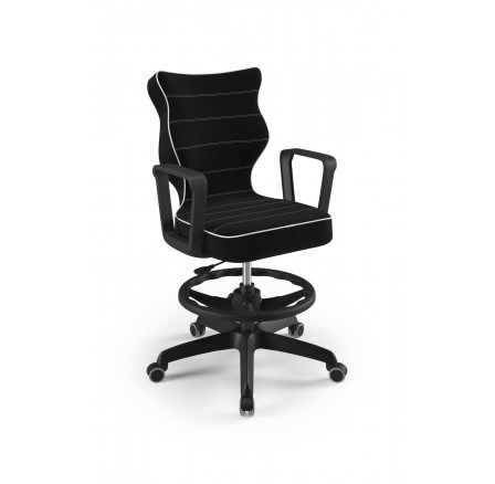 Kancelářské křeslo NORM, černá Jasmine 01 velikost 5 WK+P