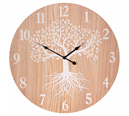 Hodiny nástěnné - pr. 58 cm, MDF, strom života