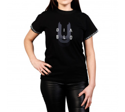 Dámské tričko-Černé-Extra Large