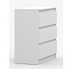 Komoda SOLO - 3S, Bílý Mat