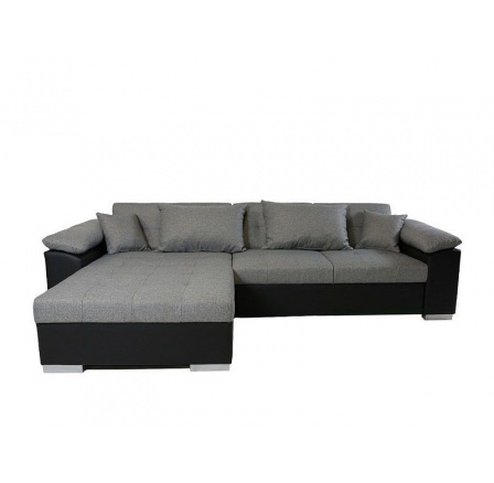 MIRABELA (MIRELLA )-Levá sedací souprava eco černá EK14/ Malmo 90 sv.šedá (KA) - kolekce "D" (Z)***SUPERAKCE DO VYPRODÁNÍ MIRABELA (MIRELLA )-Levá sedací souprava eco černá EK14/ Malmo 90 sv.šedá (KA) - kolekce "D" (Z)***SUPERAKCE DO VYPRODÁNÍ