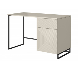 ASHA PSACÍ STŮL 120 1D1SZ - kašmír / černý rám