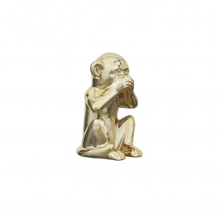 Figurka Monkey zlatá S