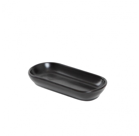 Platter FAMELIO oválný černý 16 cm 725470