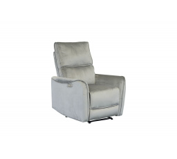PŘEDPRODEJ -15% do 09.10 ! Elektricky polohovatelné relaxační křeslo velvet šedé FR9-FXJG