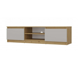 Tv komoda Malvína 140, dub artisan/kašmír