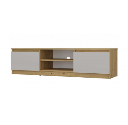 Tv komoda Malvína 140, dub artisan/kašmír