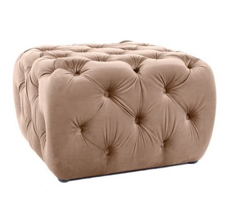 Taburet SOPHIA Velvet, béžový Bluvel 28 Taburet SOPHIA Velvet, béžový Bluvel 28