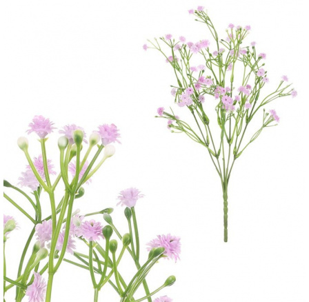 Gypsophila - umělá kytice, fialová