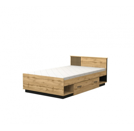 Systém "LAMELO" LA20 (postel 120) - Barva: černá Systém "LAMELO" LA20 (postel 120) - Barva: černá