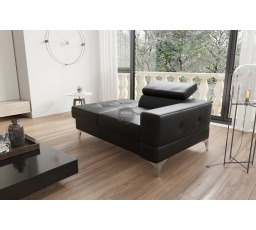 Sofa TOSCANIA I lenoška 135 cm přírodní kůže - volitelný odstín , levá strana