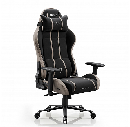 DIABLO CHAIRS X-ONE 2.0 >king < křeslo CAMEL BLACK| Herní židle | látková herní židle DIABLO CHAIRS X-ONE 2.0 >king < křeslo CAMEL BLACK| Herní židle | látková herní židle