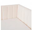 Postel 90x200 VILLEMO Krémová Boucle