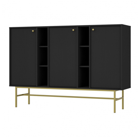 Komoda Tomila 823/3 černý grafit Komoda Tomila 823/3 černý grafit