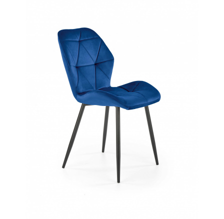 Jídelní židle K453, tmavě modrá