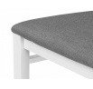 Židle JULIA bílá/sawana 91 grey (TX098/M3229G)