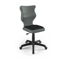 Židle Twist Soft velikost 4, Černá/Šedá