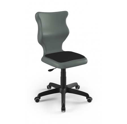 Židle Twist Soft velikost 4, Černá/Šedá