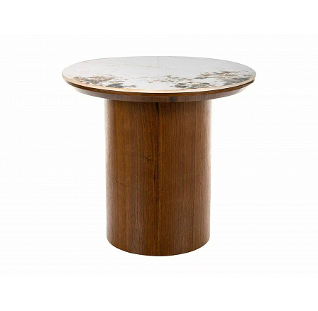 LAVICE RONDO BÍLÁ PANDORO / OŘECH FI45X50