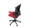 Kancelářská židle, houpací mechanismus, červená, KA-V317 RED