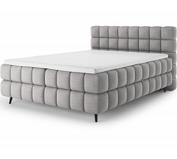 Čalouněná postel - boxspring SABENO 140x200, Royal 04