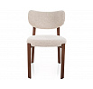 Židle RIN D, Ořech / světle béžová 255
