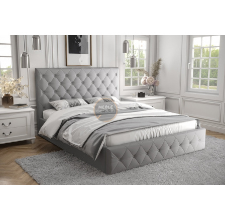 Postel ROMA - 160x200, Dřevěná, šedá Postel ROMA - 160x200, Dřevěná, šedá